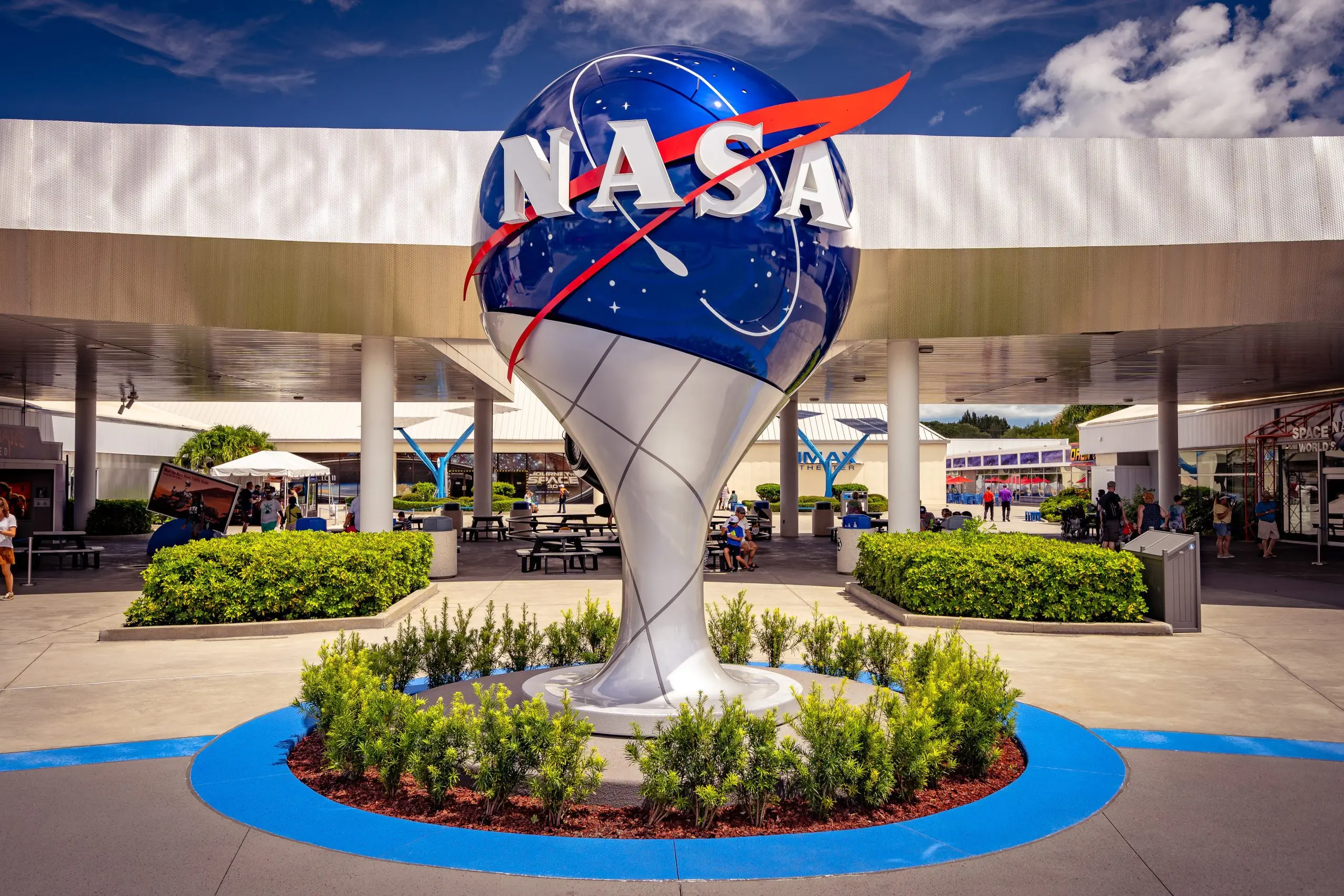 Cape Canaveral NASA globe