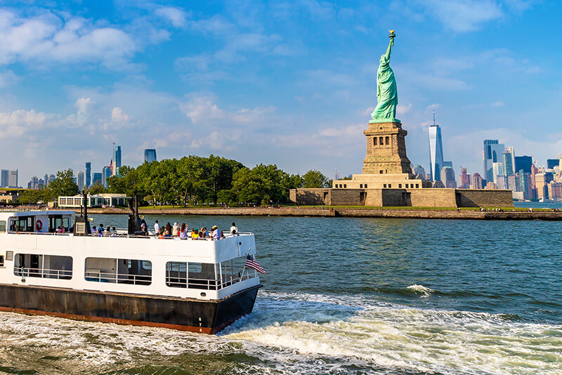 Statue of Liberty boat school trips