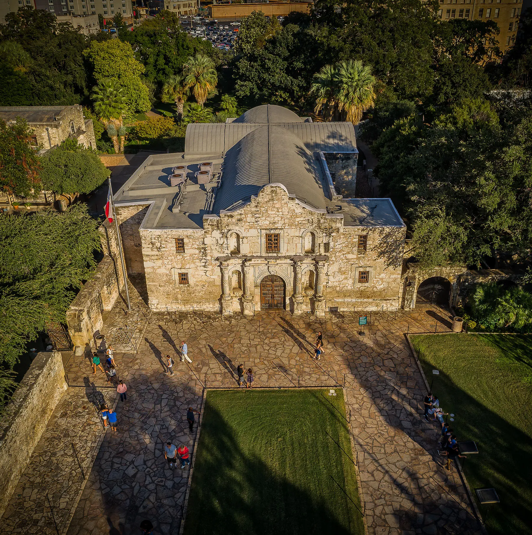 The Alamo in San Antonio, Texas, USA