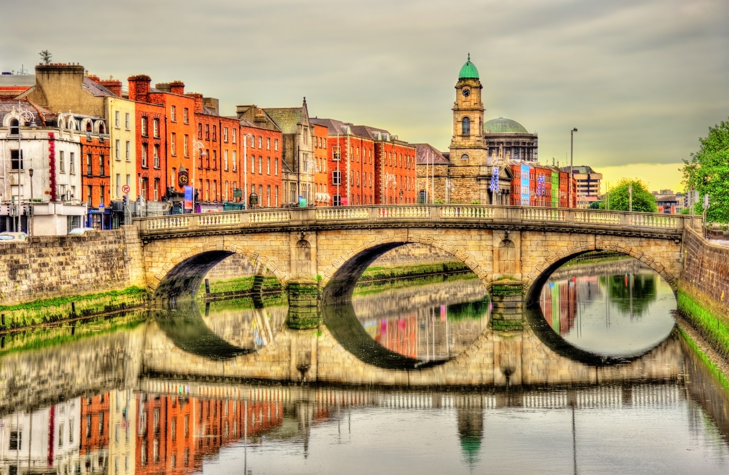 Mellows Bridge in Dublin, Ireland