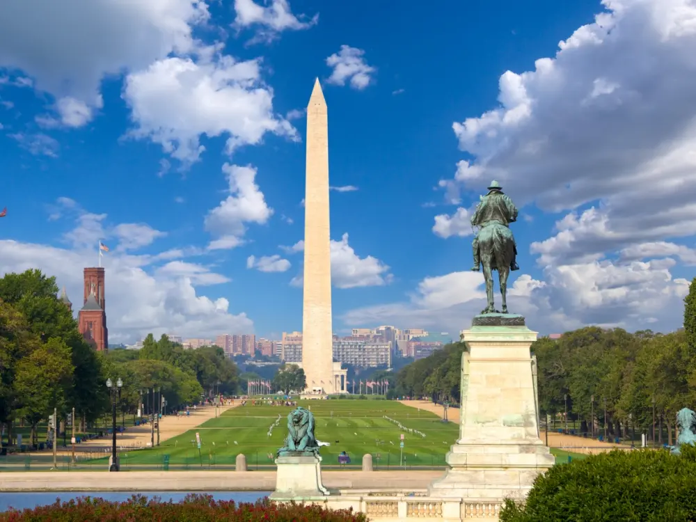 DC educational travel to Washington Monument
