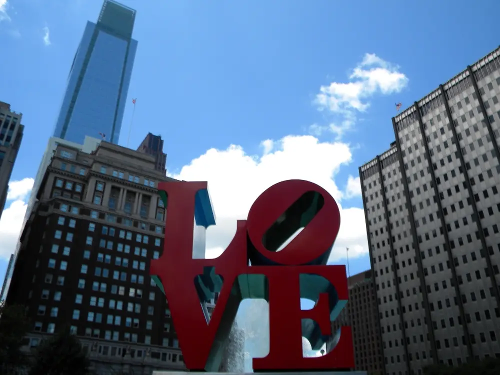 LOVE sculpture by Robert Indiana