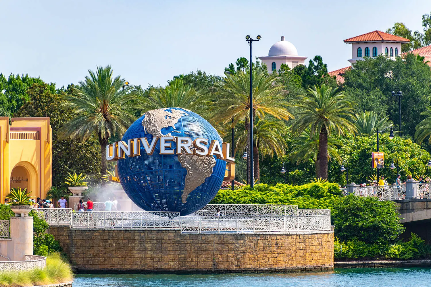 Universal Studios logo, Orlando, Florida, USA