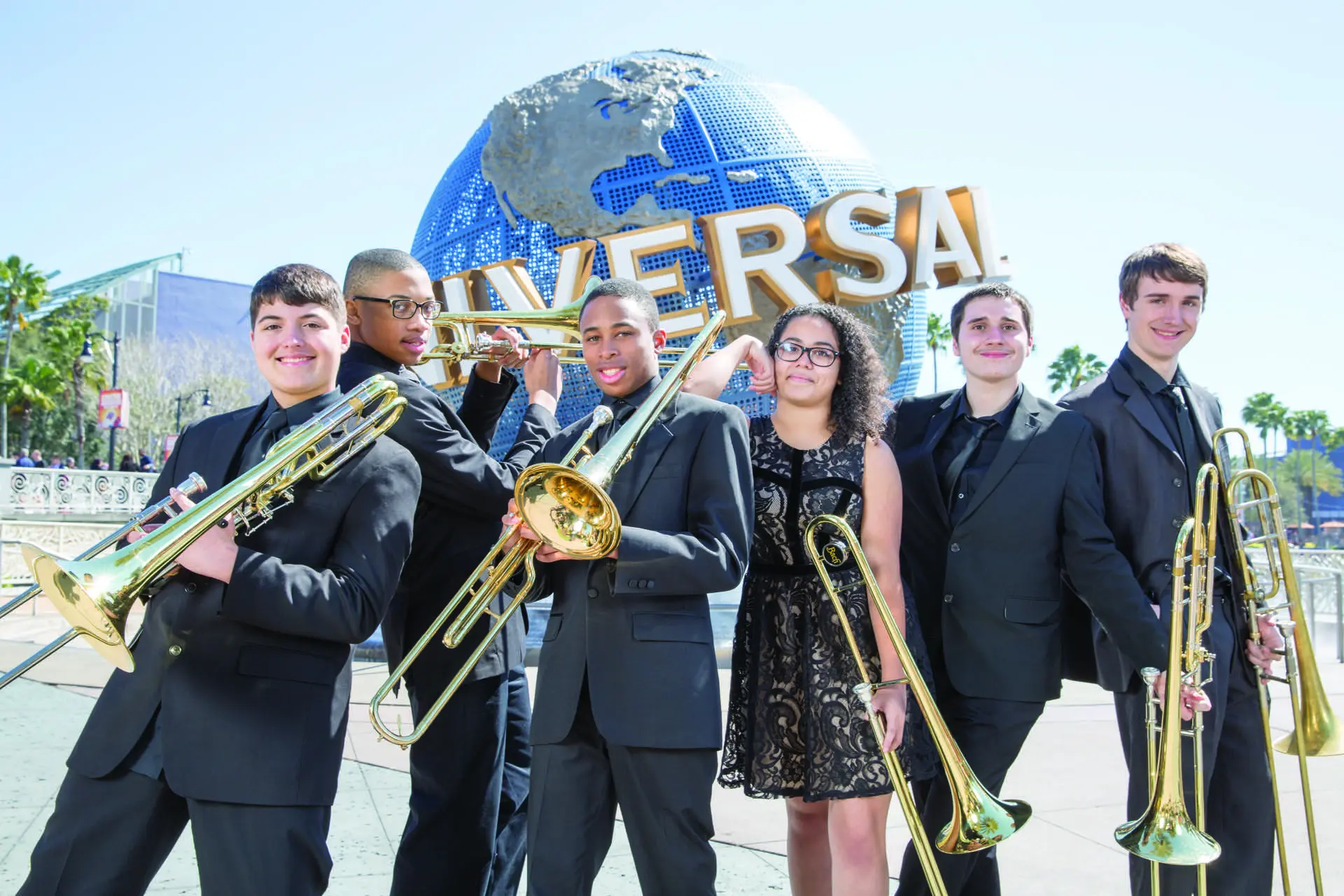 Marching Band performance tours at Universal Studios