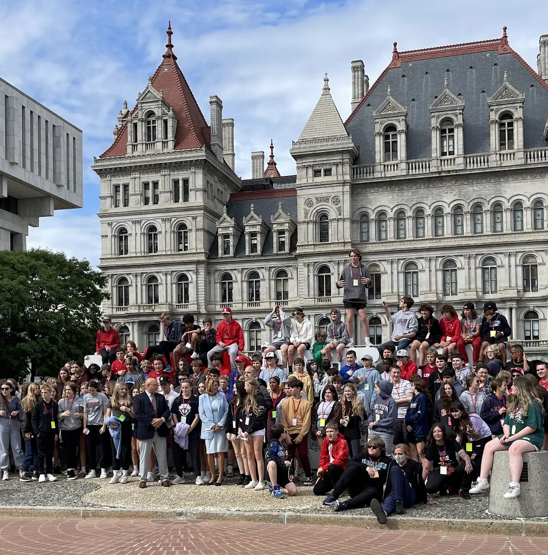 Student trips to New York State Capitol in Albany
