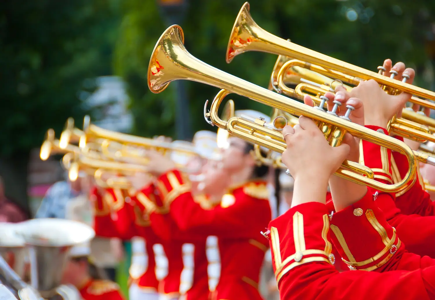 Marching band travel programs