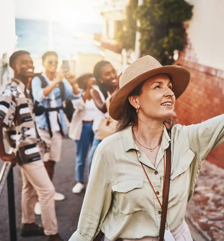 travel education teacher and students