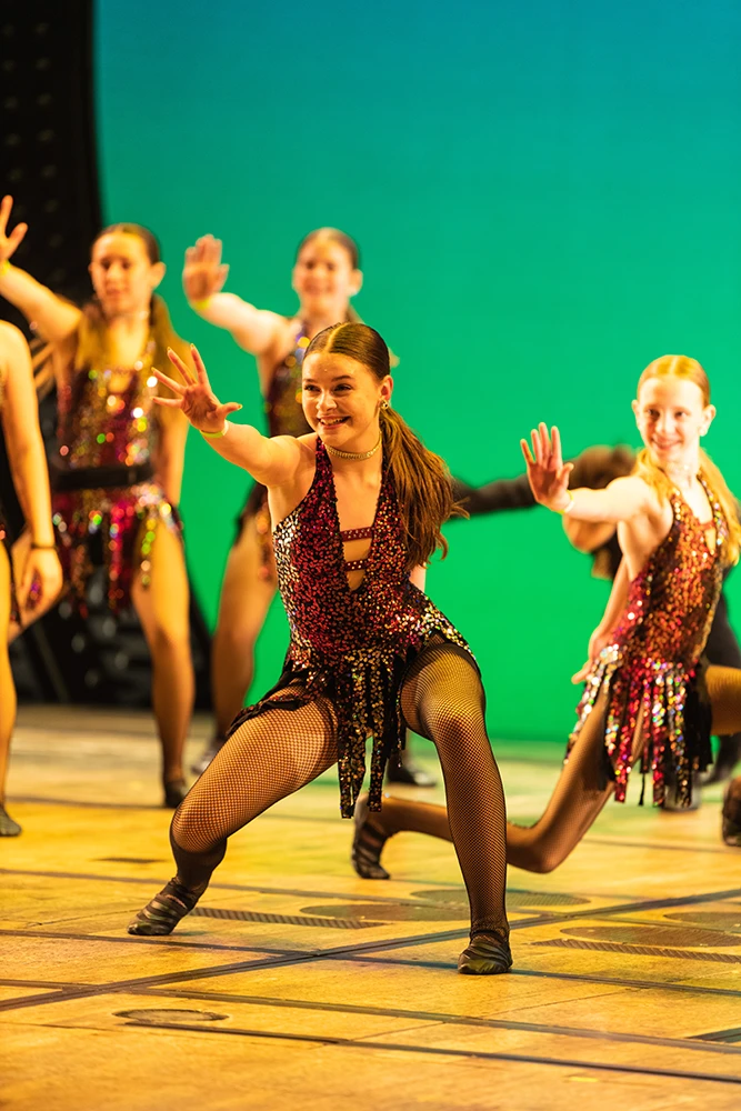 Arts for Autism dancers on stage
