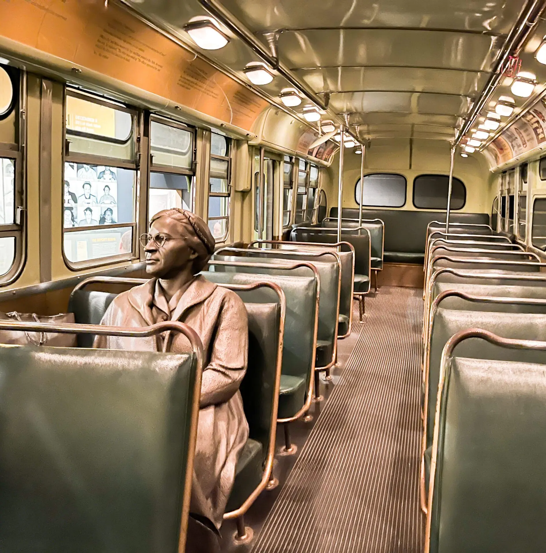 Interior of the National Civil Rights Museum, Lorraine Motel, Memphis