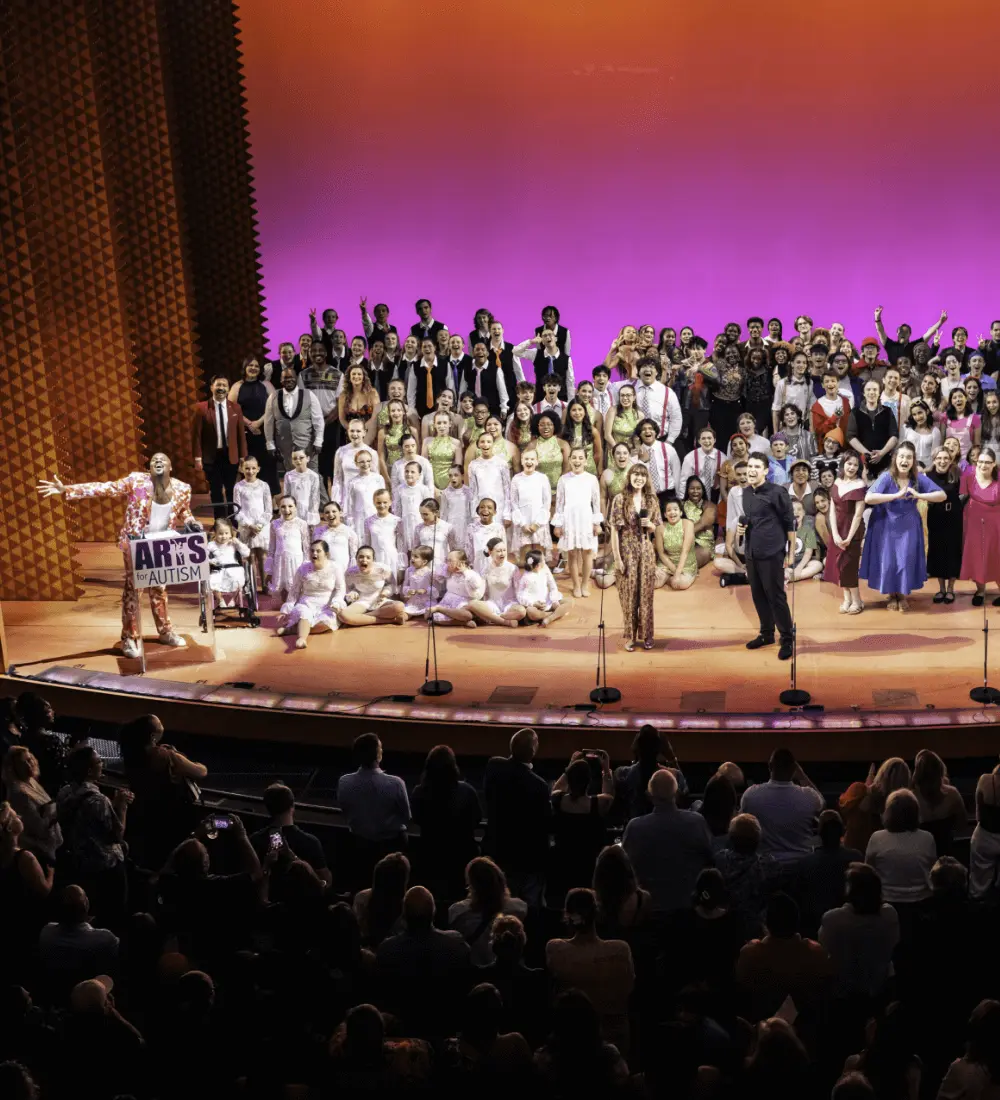 Arts for Autism Broadway performance