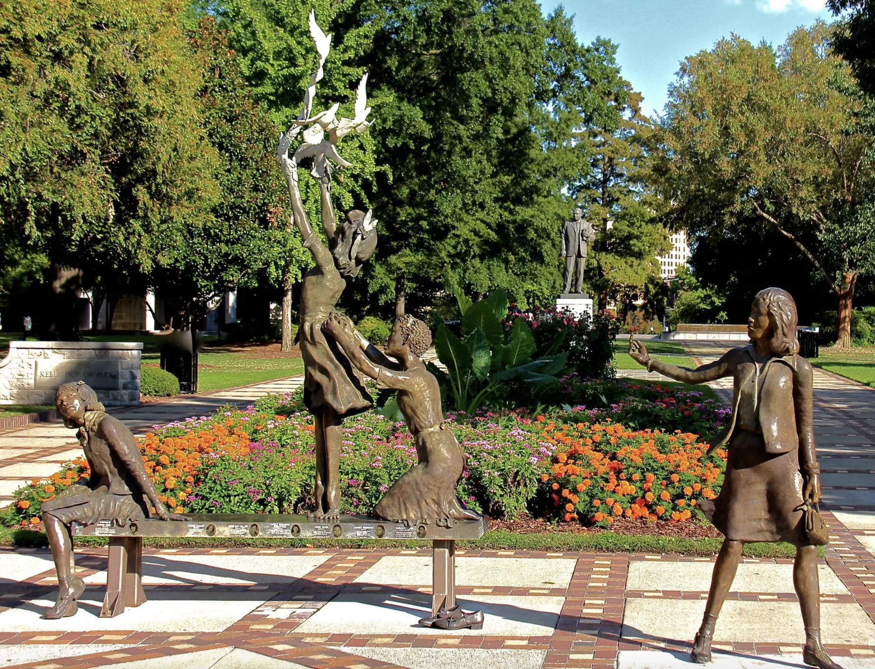 Birmingham 4 little girls statue