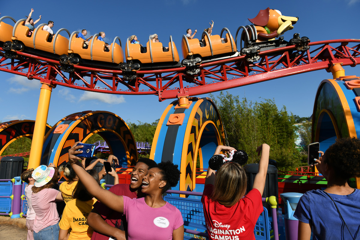 students on disney educational tour