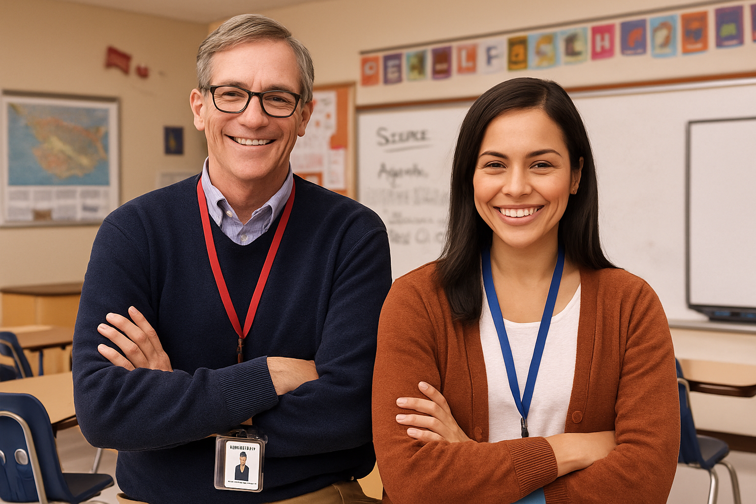 teachers in classroom