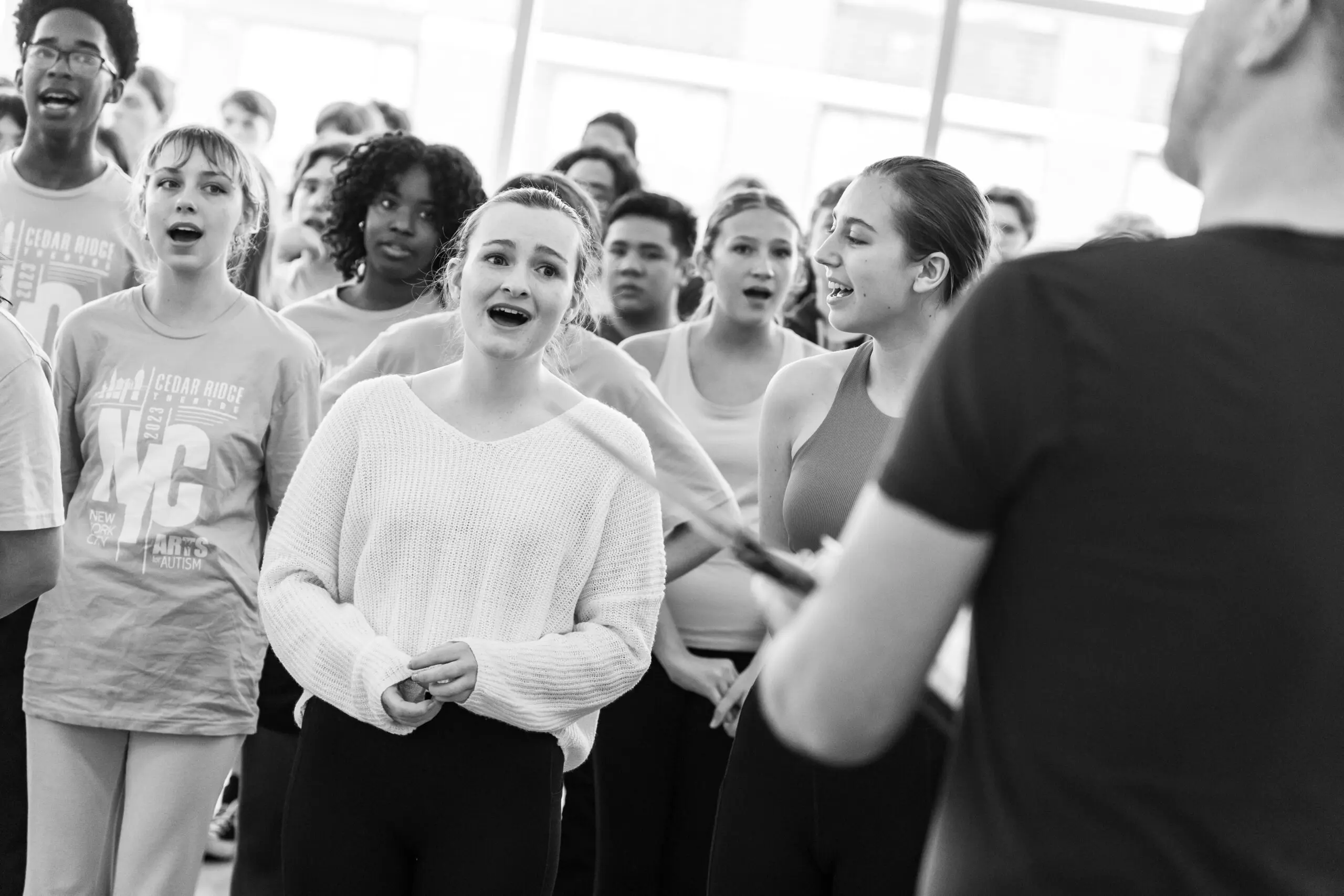 Broadway choir workshops for students