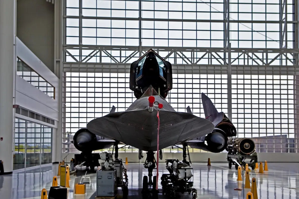 SR-71 Blackbird on Display